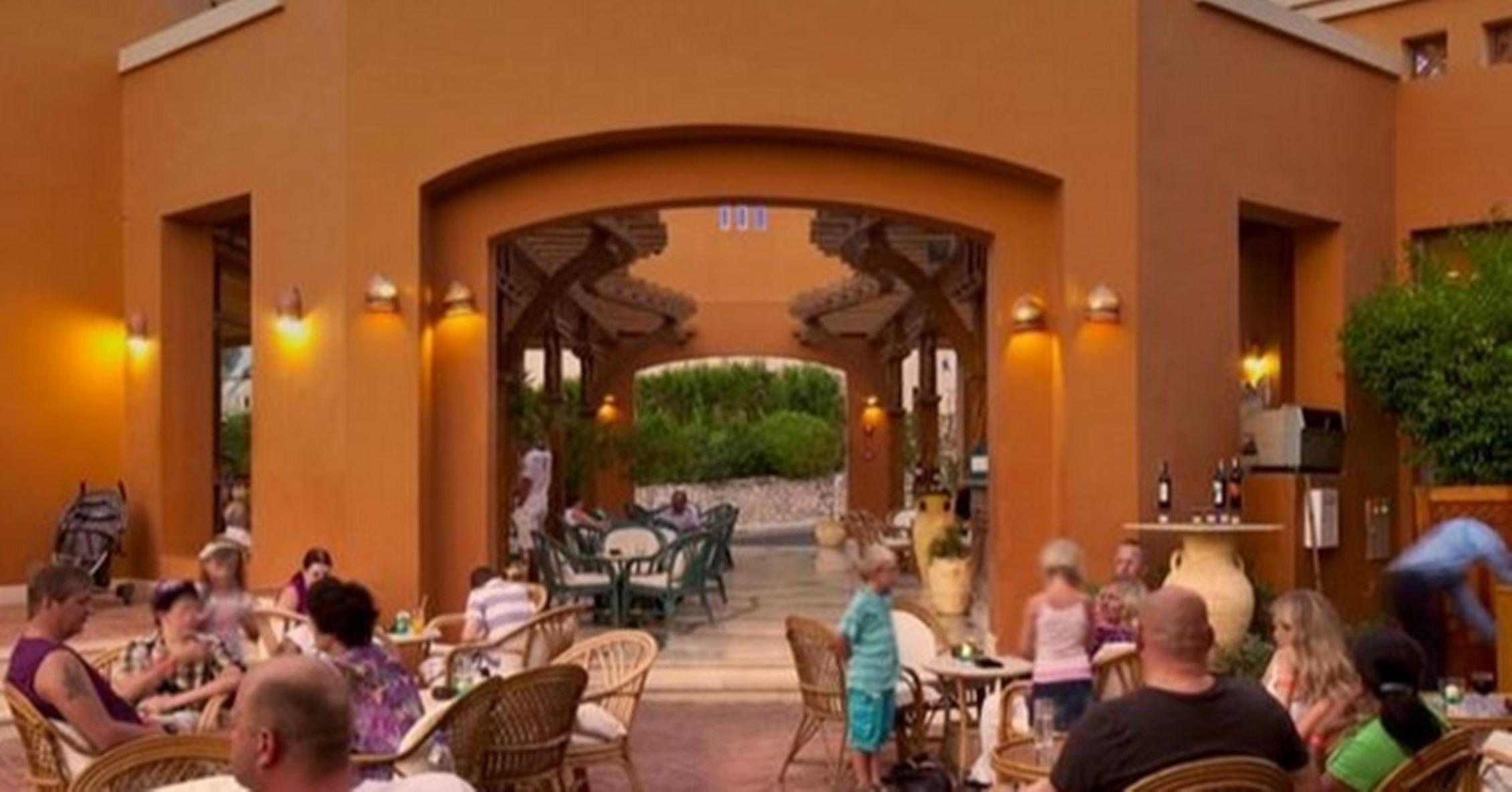 Готель Charmillion Gardens Aquapark Шарм-еш-Шейх Екстер'єр фото The restaurant at the resort